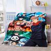 Jujutsu Kaisen Manta Suave y Cálida de Franela Manta Acogedora y Ligera para Sofá Cama Decoración del Hogar -QJY