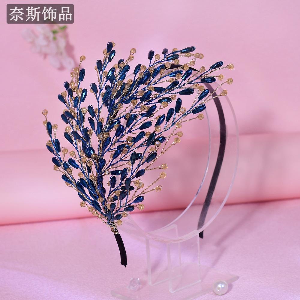 

Винтажное украшение для головы: Роскошная и изысканная сетка для волос и повязка для волос A333