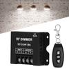 Jeffergarden LED Dimmer, PWM Digital Control, with RF Remote Control, Stepless Dimming, 30m Operating Range, for LED Strip Lights and Spotlights,