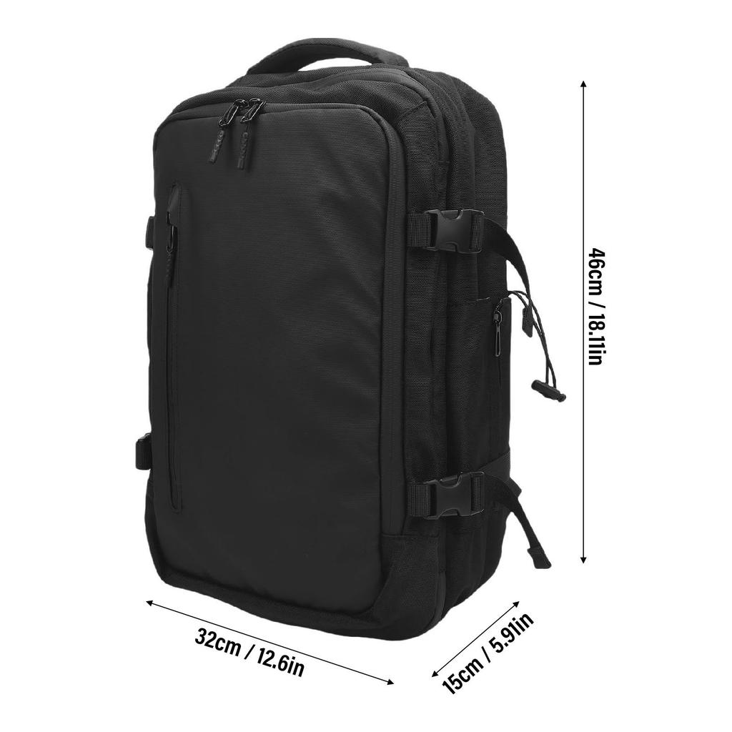 Vacuum Backpack Oxford Cloth Water Proof Lightweight TSA Lock USB Charging Port Air Backpack