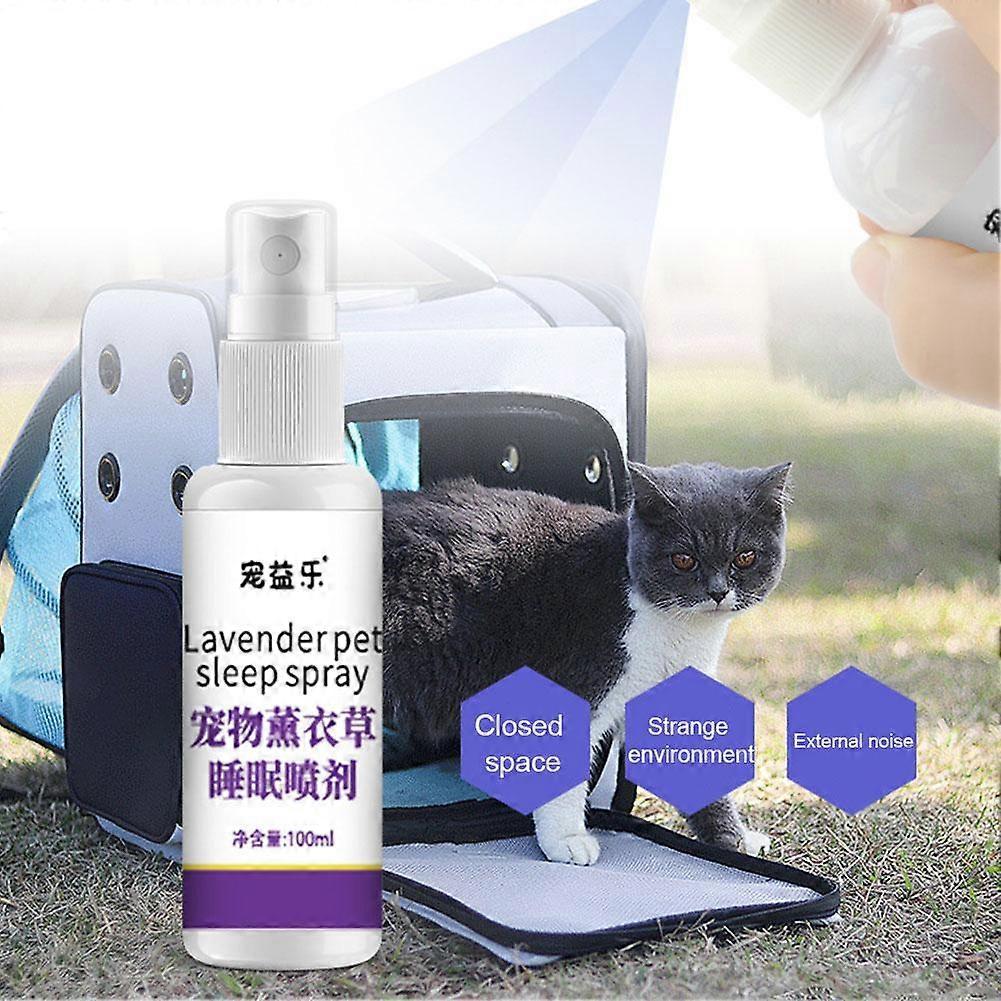 Pets Lavender Sleep Spray for Cat Dog 100 ML Calming Spray