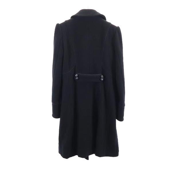 unused MARC BY MARC JACOBS wool blend pea coat 4 black Women Used