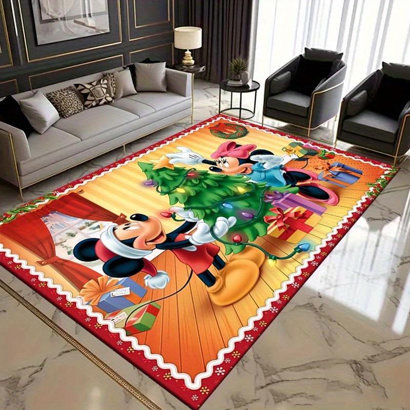 

1pc Mickey Minnie Carpet Durable Non-Slip, Perfect for Indoor & Outdoor Living, Bedroom, Office, and More, 60cm by 90cm