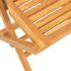 Vidaxl 7-Cz. Garden Furniture Set, Solid Teak Wood