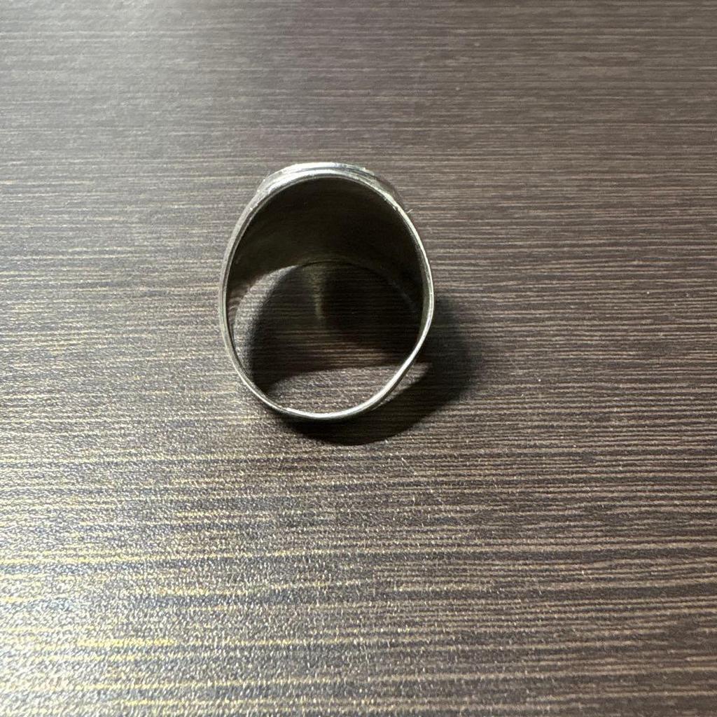 Used Navajo Silver 925 Ring No. 17 Rare Very Good Condition