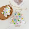 2026 New Atmosphere Christmas Tree Shaped Drawstring Gift Bags Christmas Tree Decoration Gift Bags