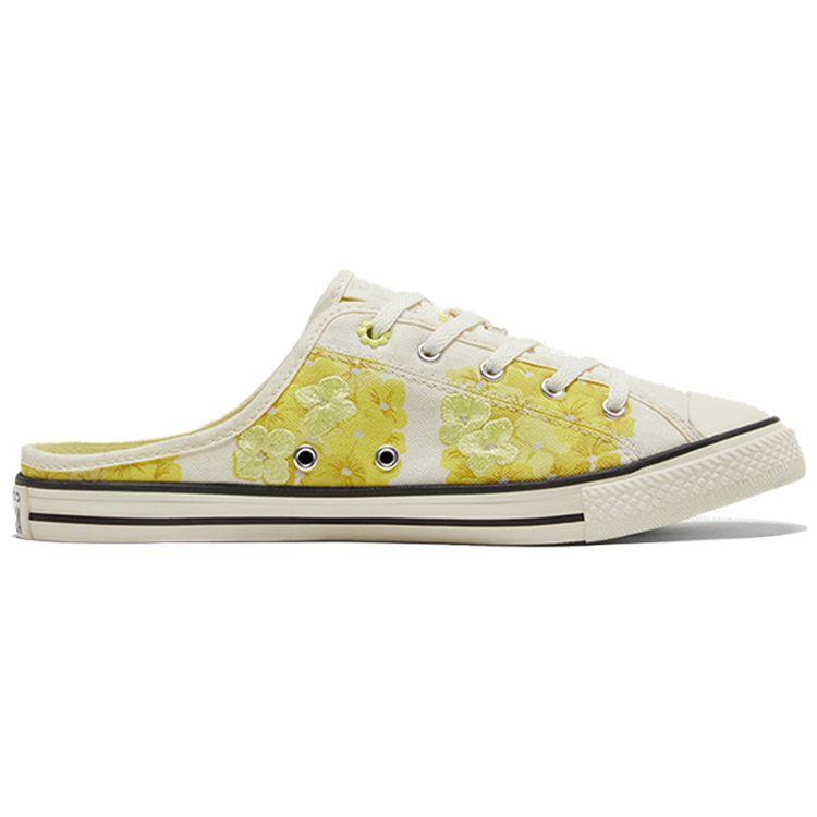 Converse Chuck Taylor All Star Mule Fashion Floral Rubber Slide Sandals Women Sandals Light-Yellow 570583C