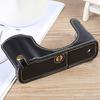 Glossy PU Leather Half Bottom Base Protective Case For FUJIFILM X100VI Digital Camera
