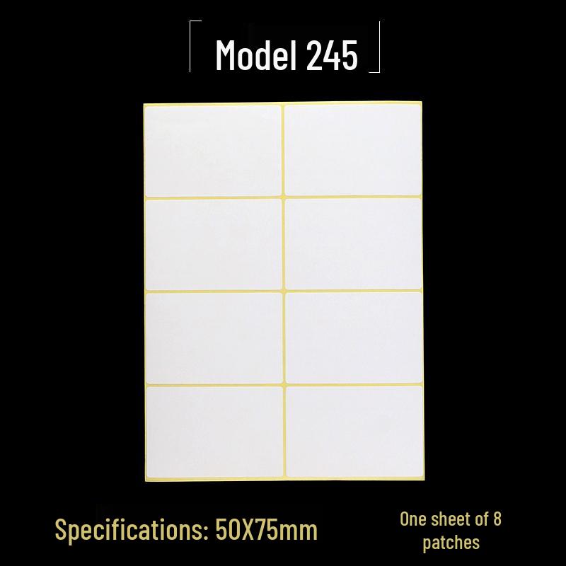 Adhesive Memo and Name Sticker Labels