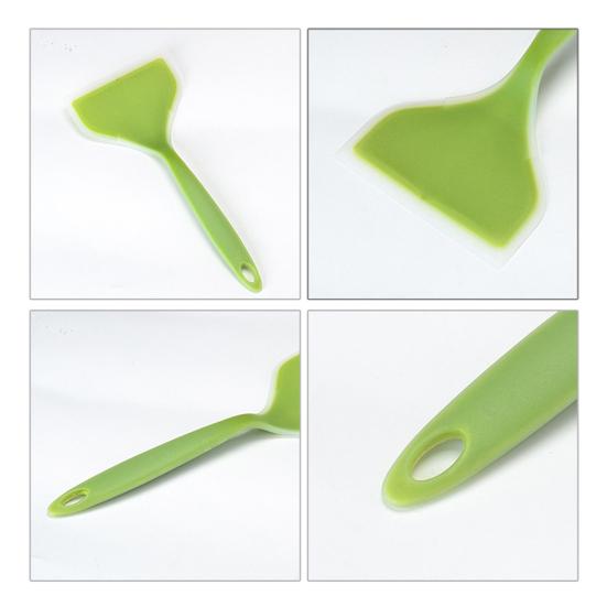 Silicone Spatula Food-Grade Flexible Wide Head Scraper for Non-Stick Pots Ceramic Glass Cookware High Heat Resistant Dishwasher Safe Cooking Tool