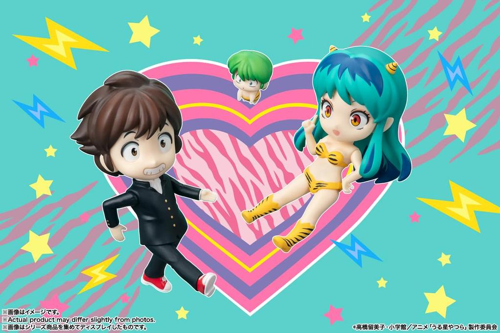 TAMASHII NATIONS Figuarts mini Urusei Yatsura Ram přibližně 90 mm malovaná pohyblivá figurka z PVC a ABS