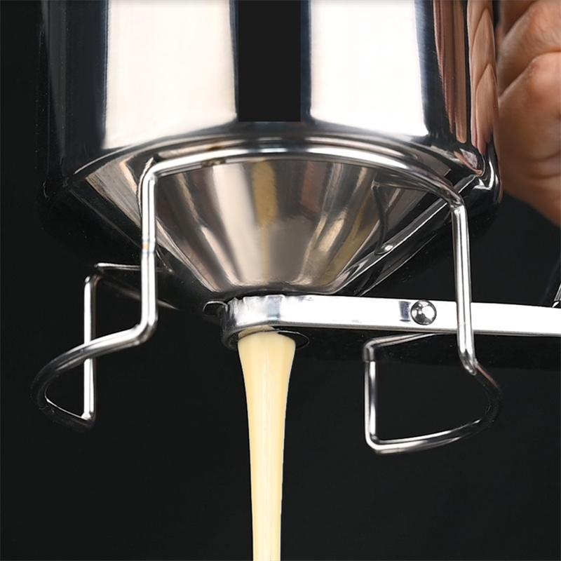 Pancake Dispenser For Batter, Stainless Steel Batter Dispenser, Funnel Cake Dispenser Batter Pourer For Baking Cupcakes Muffins