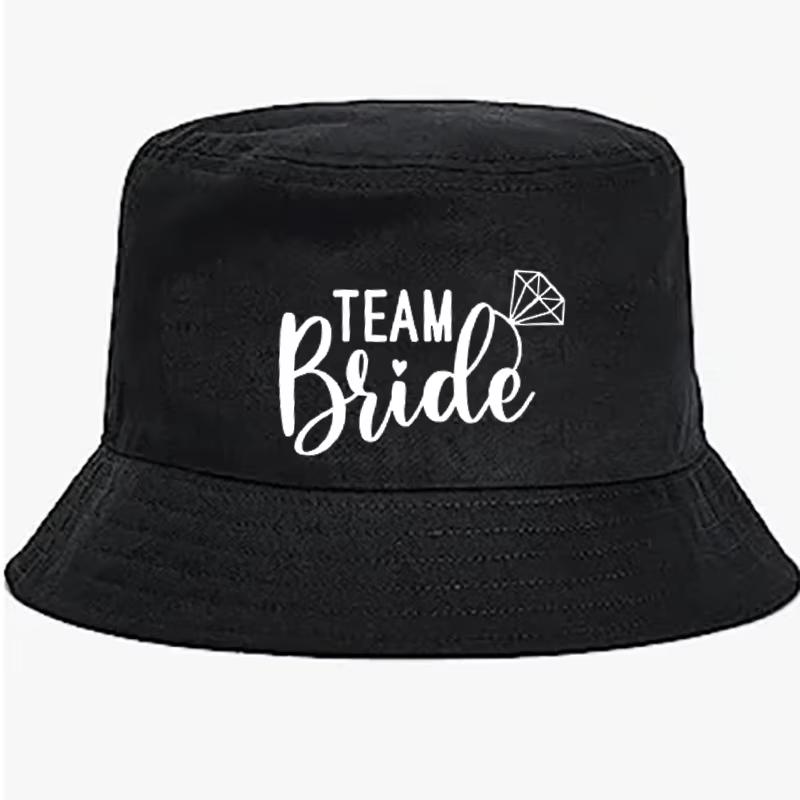 Team Bride bucket hat beach pool Wedding Bachelorette hen Party Bridal Shower girls weekend decoration bridesmaid proposal gift