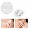 Transparent Silicone Gel Powder Puff Non-Absorbing Body Lotion Application Tool  Face Foundation