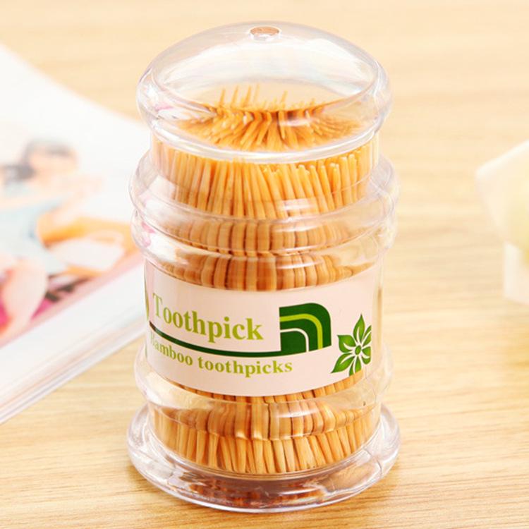 Stuzzicadenti portatile monouso a due teste