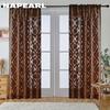 1PC NAPEARL 10% Blackout Fashion Versatile Tulle Personalized Floral Jacquard Sheer Curtain for Kitchen Living Room Bedroom Window Home Decor