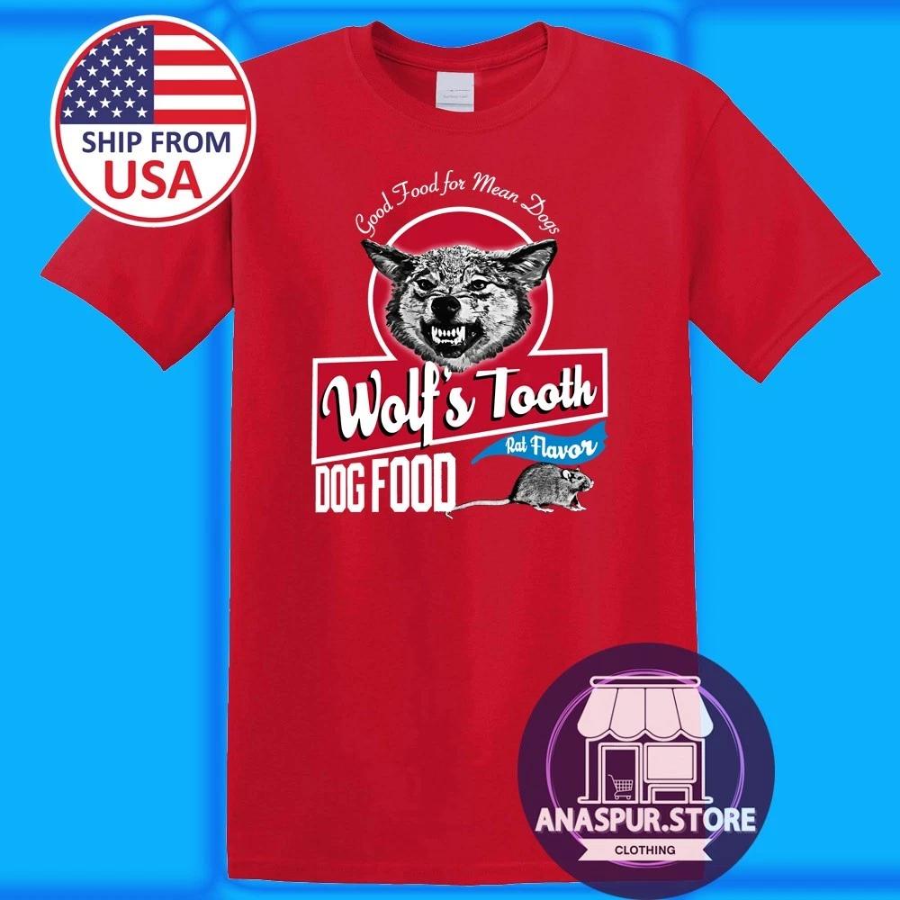 

Wolfs Tooth Dog Food Rat Flavored Once Upon A Time Men s Red Size S-5XL M
