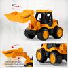 4pcs Inertia Construction Vehicle Toy Set, Sandbox Excavator Toy Set,Building Truck Toys, Includes Excavator, Bulldozer, Mud Truck, Best Birthday Gift