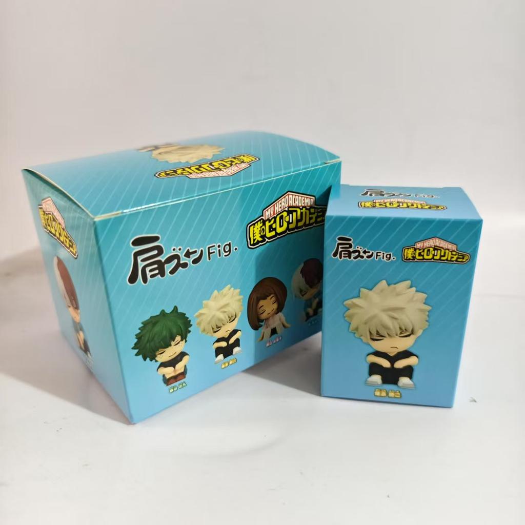4 Stück/Set My Hero Academia Niedliche Schlafende PVC Action-Figuren Spielzeug