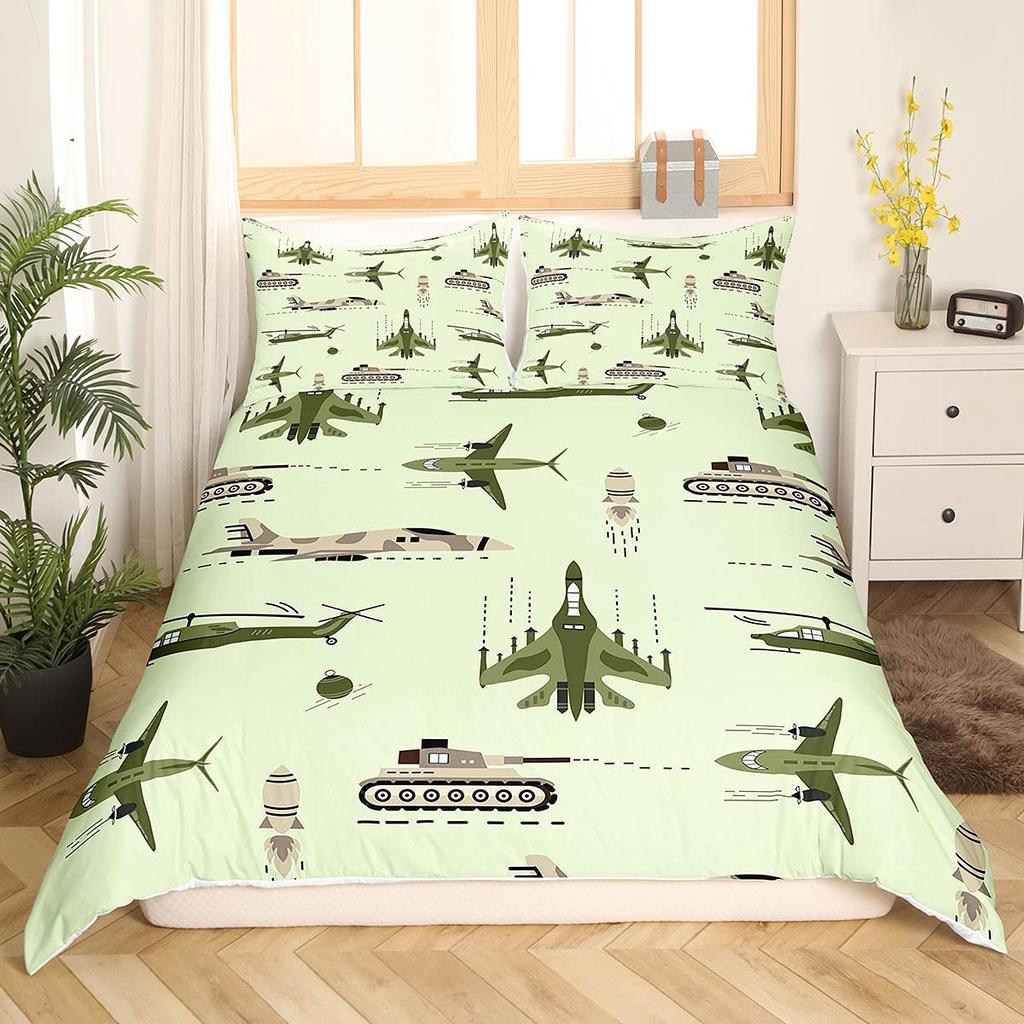 Tank Duvet Cover Set For Teens Adults Queen Quilt Covers Lightweight Down Bedroom Decor 2 Pillowcases 1 Duvet Cover No Comforter