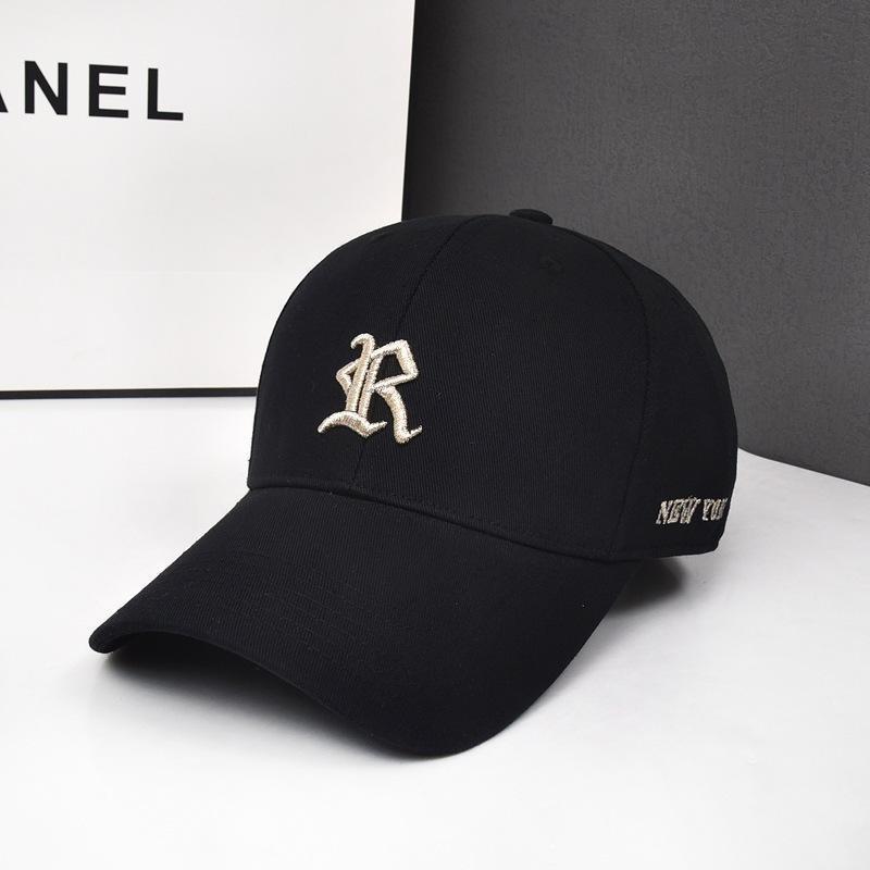 Letters R Embroidery Cap Men Women Shades Breathable Leisure Outdoor Sports