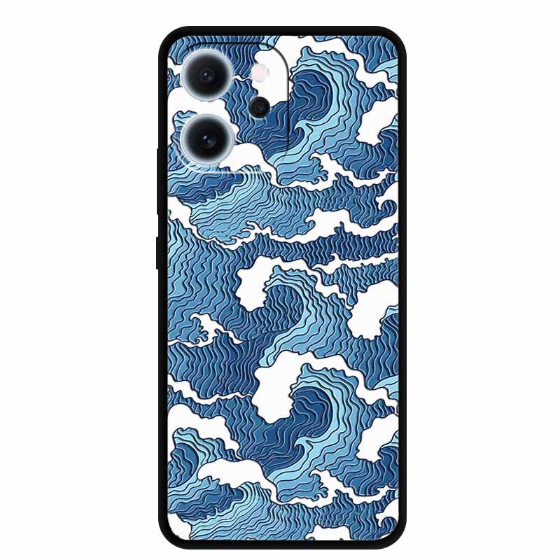 3D Flowers Emboss Fundas For OPPO Reno 15F 5G Case Soft Silicone Phone Cases For OPPO Reno 15F Back Covers Shell Coque 6.57"