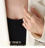 European Spicy Girl Layered Chunky Chain Necklace & Bracelet Set - Gold-Plated Titanium Steel