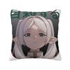 Sousou No Frieren Himmel Eisen Throw Pillow Cover Polyester Cushions for Sofa Novelty Cushion Covers