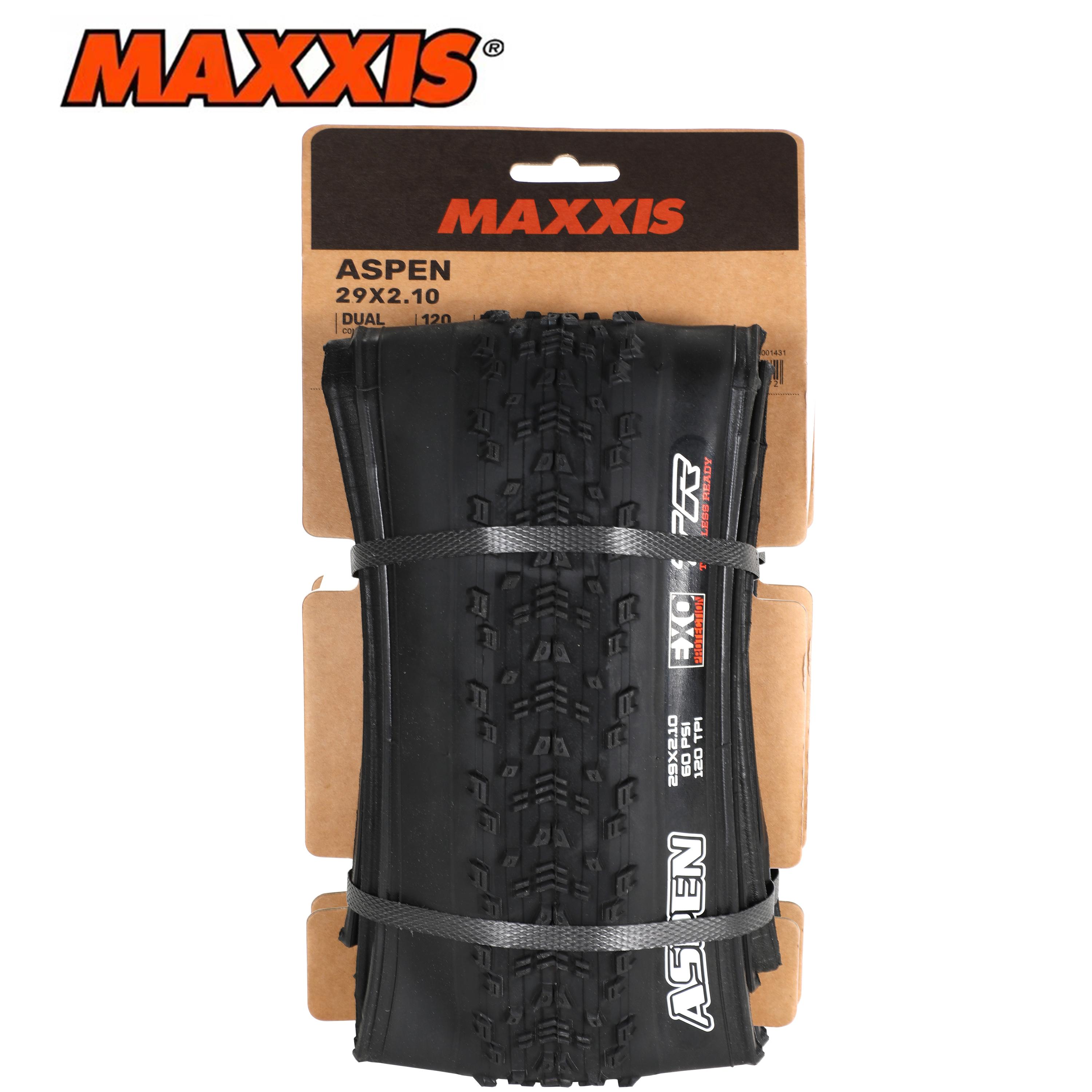 MAXXIS ASPEN Bike Tyre Folding Anti Puncture Tubelss Bike Tire 29x2.1 29x2.25/2.4 Mountain Original XC Off-road Bicycle Tires 29x2.1 EXO TR
