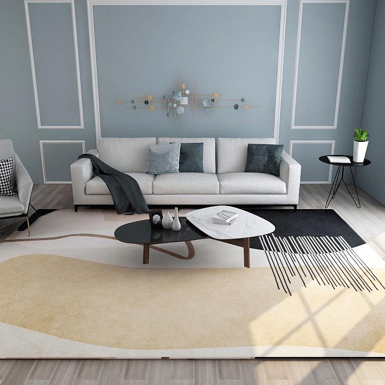 Nordic Style Living Room Decoration Rugs Girly Bedroom Carpet  Hallway Decor Mat High Quality Home Large Area Carpets Lounge Rug