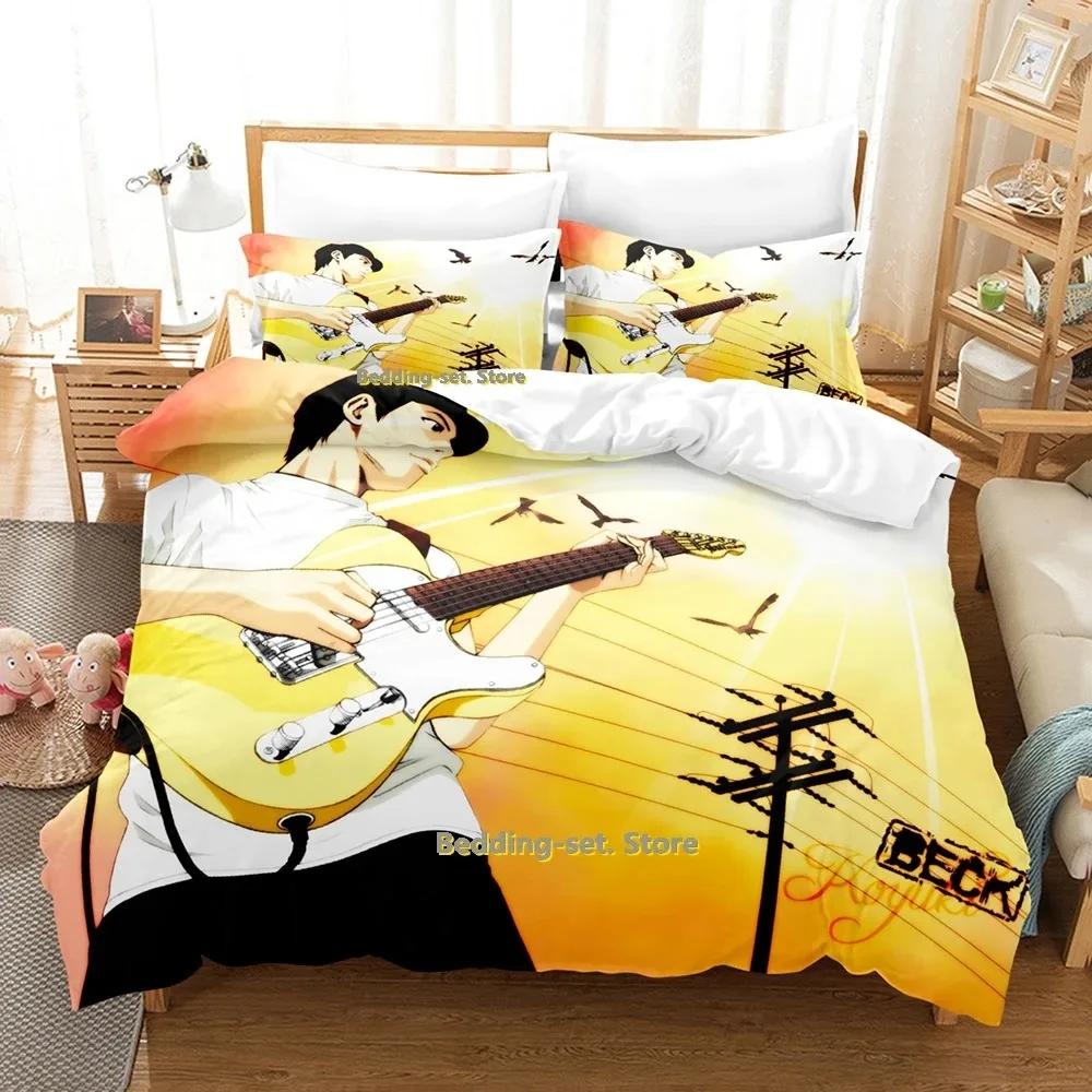 

Аниме Бек Постельный комплект Односпальный Полуторный Двуспальный Кингсайз Комплект для кровати Взрослый Детский Спальня Комплекты пододеяльников Аниме Набор простыней 70x133cm 2pcs