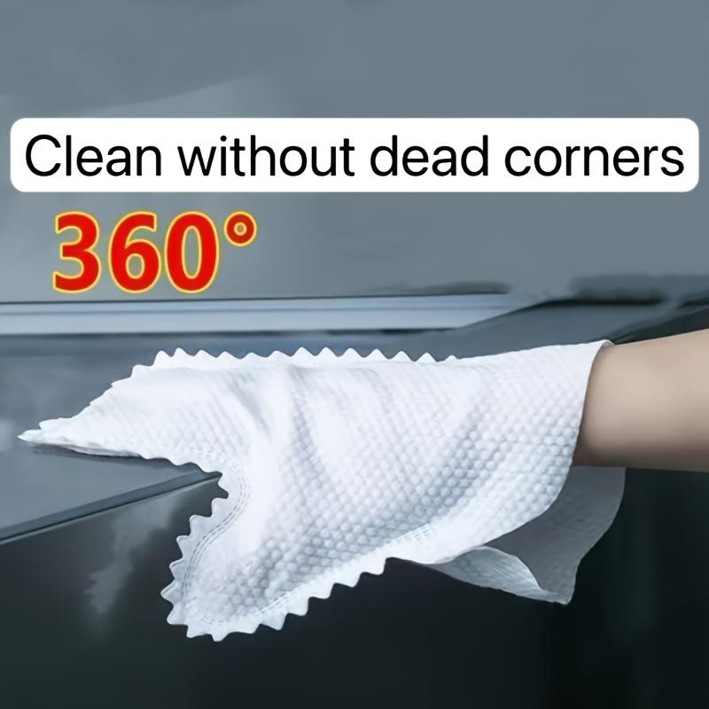 20 50Pcs Disposable Anti Static Cleaning Gloves Dust Removal Non Woven Wipes Household Electronic Screen Keyboard Lens Surface Dusting Cloth