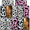 For Motorola Moto Edge 70 60 50 G54 G04 G24 G15 G86 Samsung Galaxy S25 iPhone 17 16 15 Xiaomi Redmi Note 14 13 Pro Max Phone Case Cow Print Cover