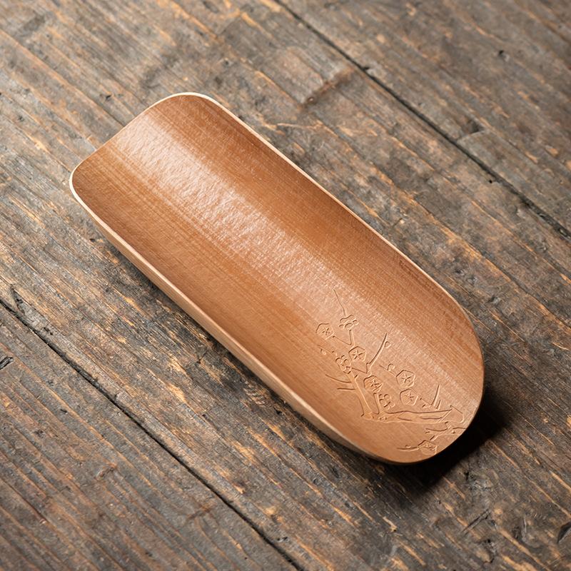 Janpanese Style Tea Scoops Vintage Handmade Bamboo Tools Kung Fu Tea Ceremony Utensils Tea Spoon Teaware Accessories 2025 New