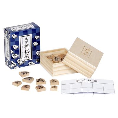 Kawada Wooden Shogi 91 X 110 X Pieces, 45mm, KBG-05