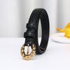 1.8Cm First-Layer Cowhide Leather Women'S Belt Simple And Versatile Trend Fashion Pin Buckle Casual Pants Belt Women'S