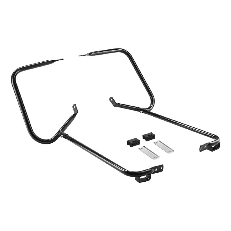 Motorcycle Saddlebag Guard Bracket Bar For Harley Touring Electra Glide Street Glide 1997-2008
