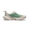 Li Ning CF Trail Series Hiking 3 Lite Shock Absorbing Durable Low Top Casual Shoes Unisex Casual Shoes Green Gray AGLU147-4
