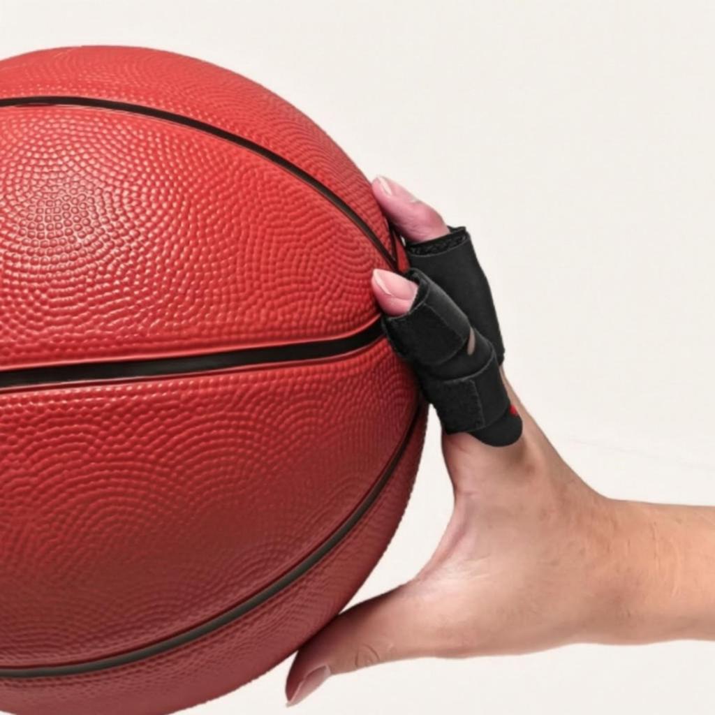 Finger Support Brace Flexible Wrap with Hook-and-Loop Low-Visibility