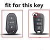 Pouzdro na klíče od auta pro Peugeot 207 3008 208 308 2008 307 508 5008 407 301 206 Kryt Citroen C1 C2 C3 C4 Grand Picasso C5 Ds 3 5