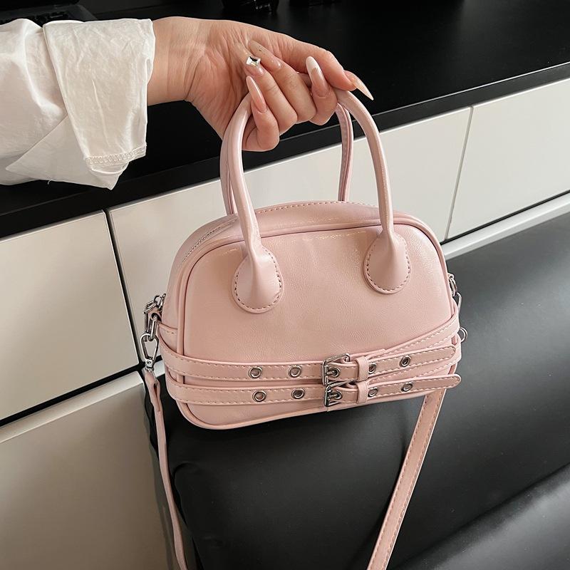 Bags Large-capacity women's handbags Summer new casual simple small square bags Versatile fashion bowling bags