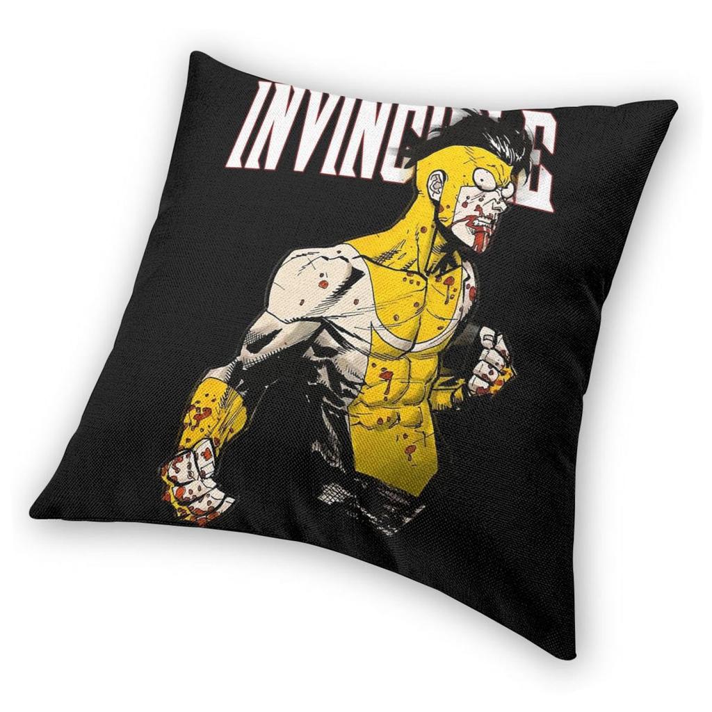 Invincible TV Show Mark Grayson Pillowcase Printed Polyester Cushion Cover Gift Pillow Case Cover Bedroom Zipper 40*40cm