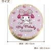 Sanrio Characters Little Twin Stars Baby Tooth Case with Big Ribbon, SANRIO LittleTwinStars ARASE Character Paulownia Wood Round Baby Tooth Case