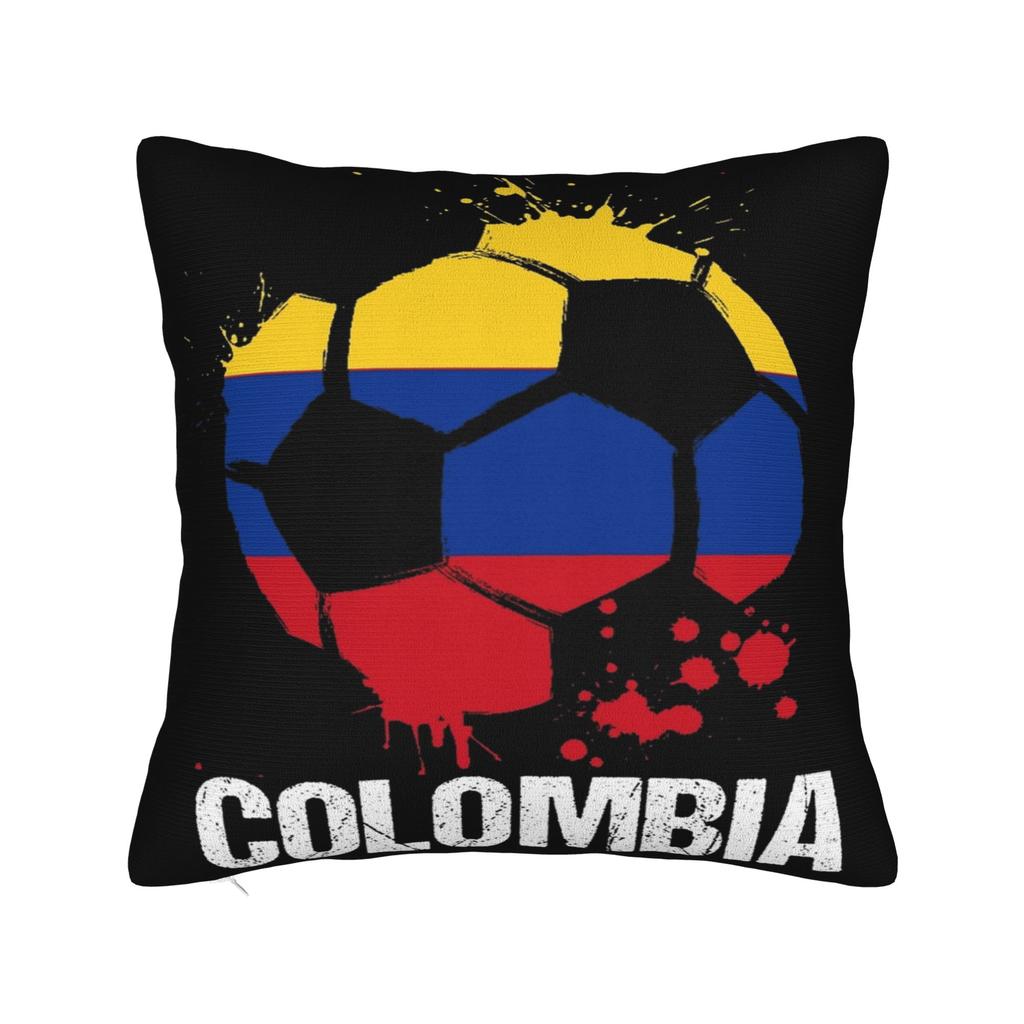 Colombia Flag Pillow Covers Product Printing Cushion Cover Decor Throw Pillow Case Cover Home Multiple Sizes