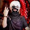 New 35Cm Tokyo Ghoul Gk Ken Kaneki White Hair 4 Kagune Action Figure Double Head Statue Collectible Anime Model Toy Desk Decor