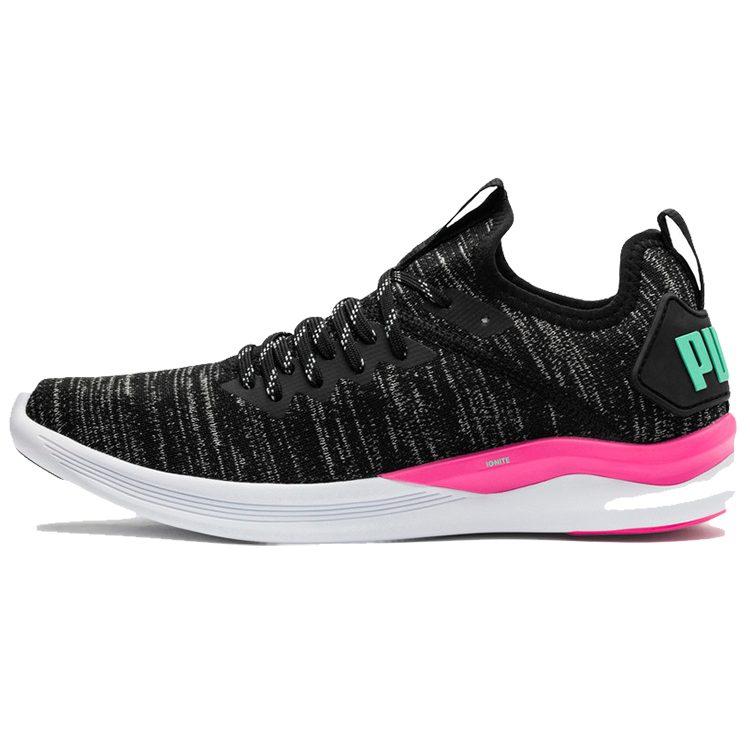 PUMA Ignite Flash Evoknit `Black Pink`