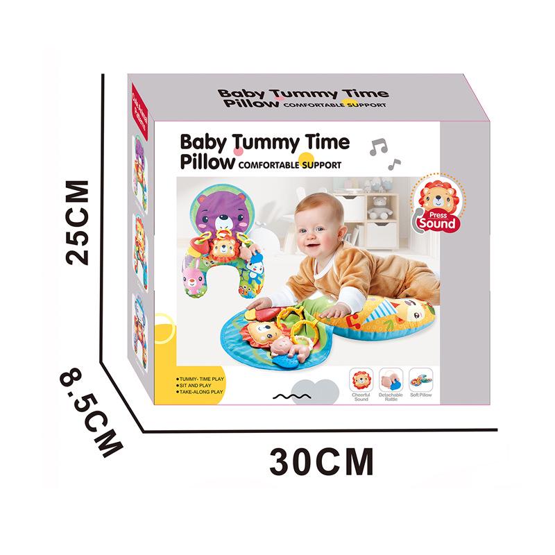 Cross-border Baby Tummy Time U-Shaped Pillow & Mat for Newborn Head Lifting Training