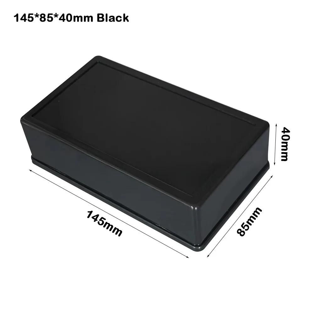 Waterproof Project Enclosure Boxes ABS Plastic 10 Styles Storage Case White Black Housing Instrument Case Electronic Supplies