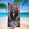 Anime Game D-DanganRonpaS Bath Towel Microfiber Soft Water Absorbing Breathable For Girl Kids Decorative Cartoon Beach Towel