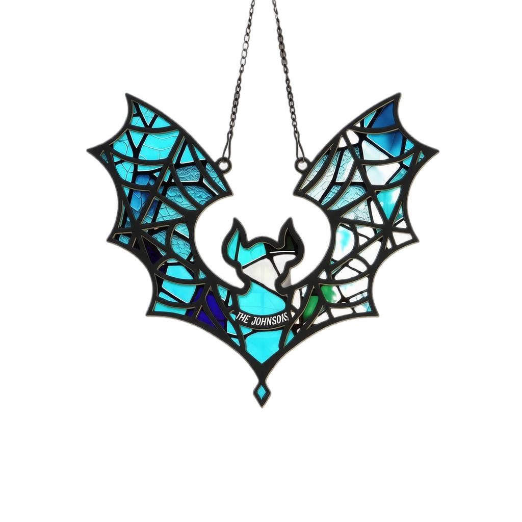 Halloween 2D Acrylic Hanging Sign for Party Decor, Window or Wall Decoration